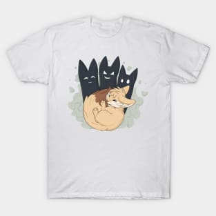 Fennec Fox Social Anxiety T-Shirt